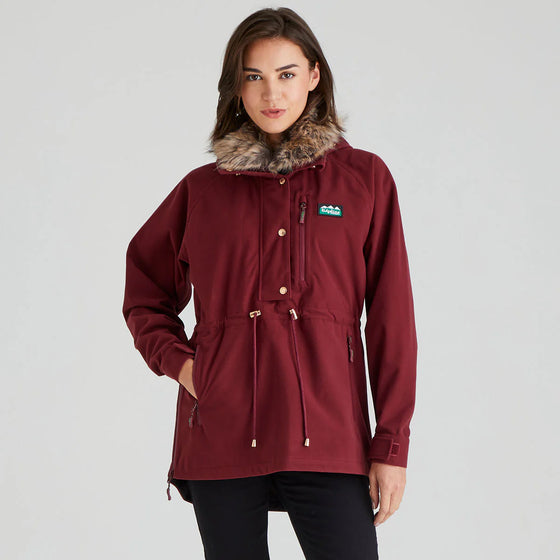 Ridgeline Ladies Monsoon NORDIC SMOCK - WINTER BERRY