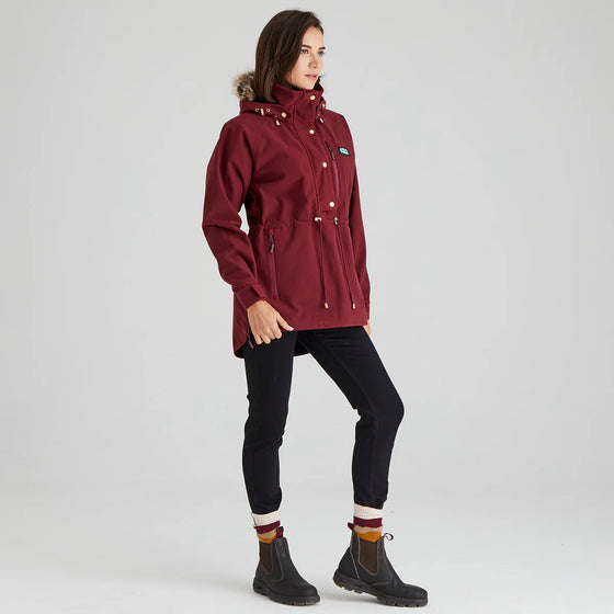 Ridgeline Ladies Monsoon NORDIC SMOCK - WINTER BERRY