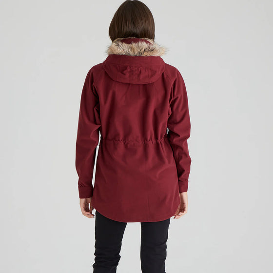 Ridgeline Ladies Monsoon NORDIC SMOCK - WINTER BERRY
