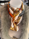 Horse Silky Equestrian Inspired Scarf