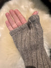 Wrist Warmers - Oria 65% Wool / 35% Alpaca Hand Warmers - Tobacco