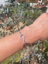 Sterling Silver Bangle Sprung Hook