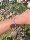 Sterling Silver Bangle Sprung Hook