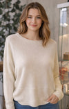 Round Neck Jumper- winter White