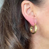 14ct Gold Plated Stainless Steel Hoop Earrings