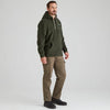 Men's Ballistic Fleece Hoodie DEEP FOREST