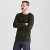 Men's Hartland Crew Knit DEEP FOREST