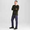 Men's Hartland Crew Knit DEEP FOREST