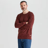 Men's Hartland Crew Knit OXBLOOD