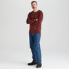 Men's Hartland Crew Knit OXBLOOD