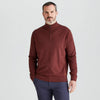 Men's Hartland 1/4 Zip Knit OXBLOOD