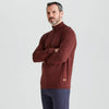 Men's Hartland 1/4 Zip Knit OXBLOOD