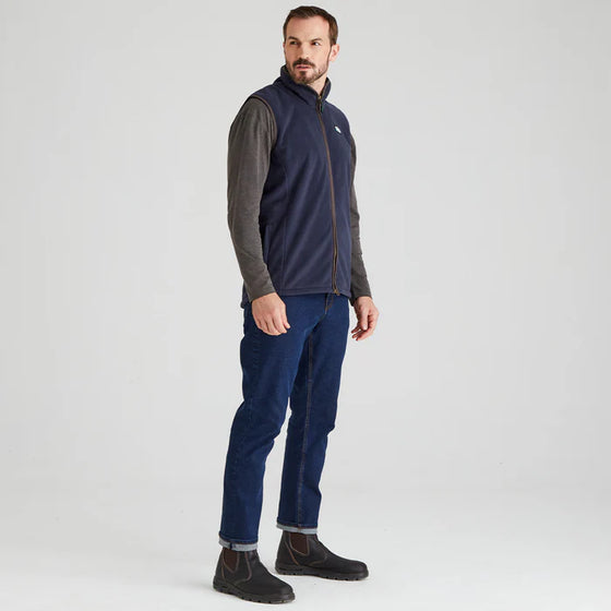 Mens  KODIAK Gilet- Navy