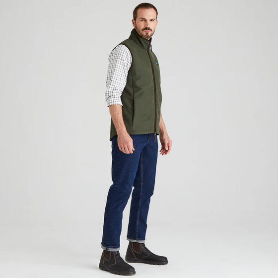 Mens Monarch Gilet DEEP FOREST