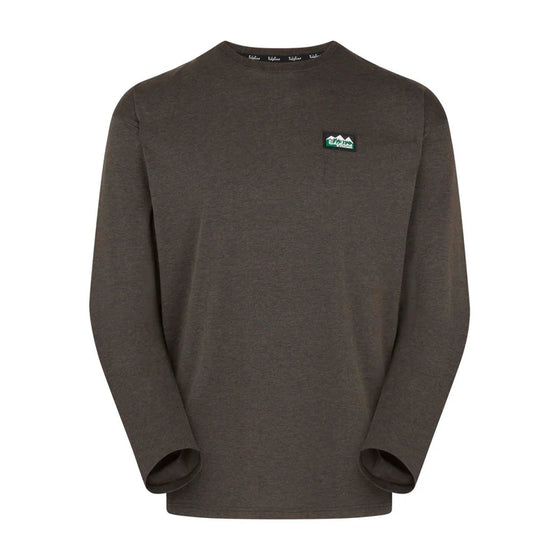 Ridgeline Mens Baseline Top - Smokey Olive Marl