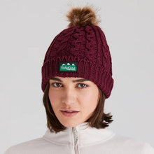  Nordic Fleck Bobble Hat - Winter Berry