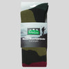 Merino Wool Socks Full Length - Berry Stripes