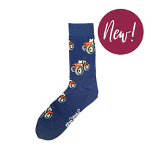  Red Tractor Socks  - Adult