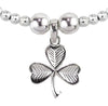 Shamrock Sterling Silver Bracelet