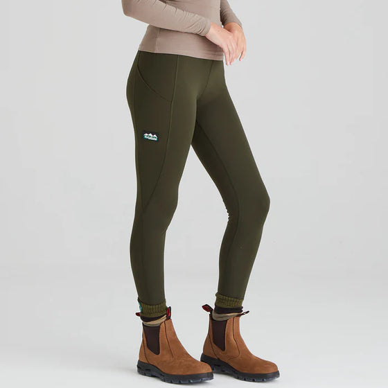 Ridgeline Ladies Infinity Leggings - DEEP FOREST