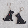 Keyring - Cocker Spaniel (Black)
