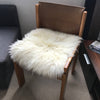British Sheepskin Seat Cover Ivory Cream White