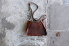 Handmade Womens Leather Handbag Shoulder Bag Small Tote & Wallet