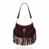 Italian Premium Suede Fringe Shoulder Crossbody Bag