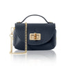 Chic Mini Top-Handle – Italian Handmade Leather Crossbody