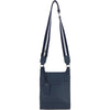 Leather Crossbody - Navy