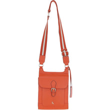  Leather Crossbody -Orange