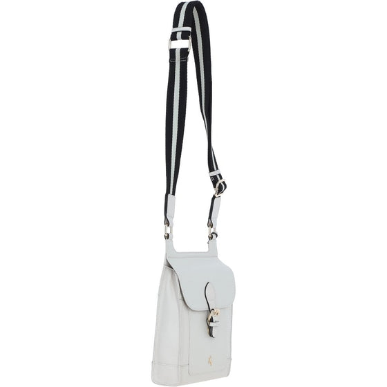 Leather Crossbody - Off White