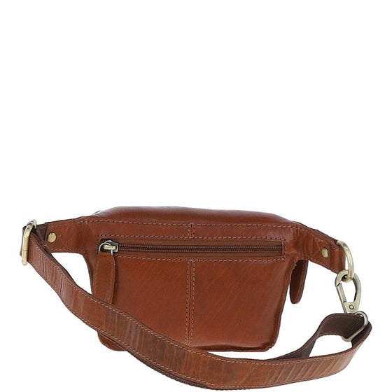 Leather Bum Bag- Chestnut Tan