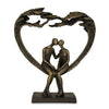 Sitting Couple Under Heart Tree