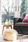 Sheepskin Pouffe