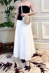Italian Genuine Leather & Raffia Round Crossbody Bag