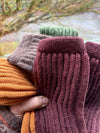 Cosy Alpaca Rib Cushion Socks - 2 Adult Sizes