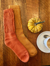 Cosy Alpaca Rib Cushion Socks - 2 Adult Sizes