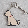 Keyring - Cockapoo / Labradoodle (Apricot)
