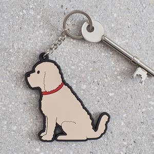 Keyring - Cockapoo / Labradoodle (Apricot)