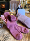 Cosy Alpaca Rib Cushion Socks - 2 Adult Sizes