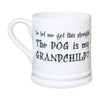 Slogan Mug - Dog Is My Grandchild