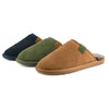 Ellis Mens Sheepskin Lined Slipper Mule