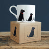 Mischievous Mutts Dog Mug - Black Labrador
