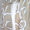 Ribbon bow print scarf