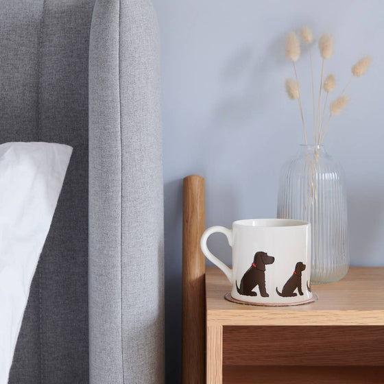 Mischievous Mutts Dog Mug - Cocker Spaniel (Chocolate)