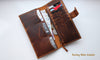 Handmade Womens Leather Handbag Shoulder Bag Small Tote & Wallet
