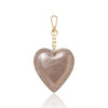 Italian Handmade Genuine Leather Heart Keyring Keychain