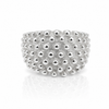 Sterling Silver Beaded Ring