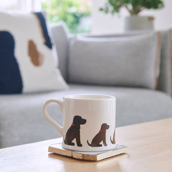 Mischievous Mutts Dog Mug - Cocker Spaniel (Chocolate)